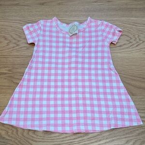 The Beaufort Bonnet Company Pink and White Gingham Dress